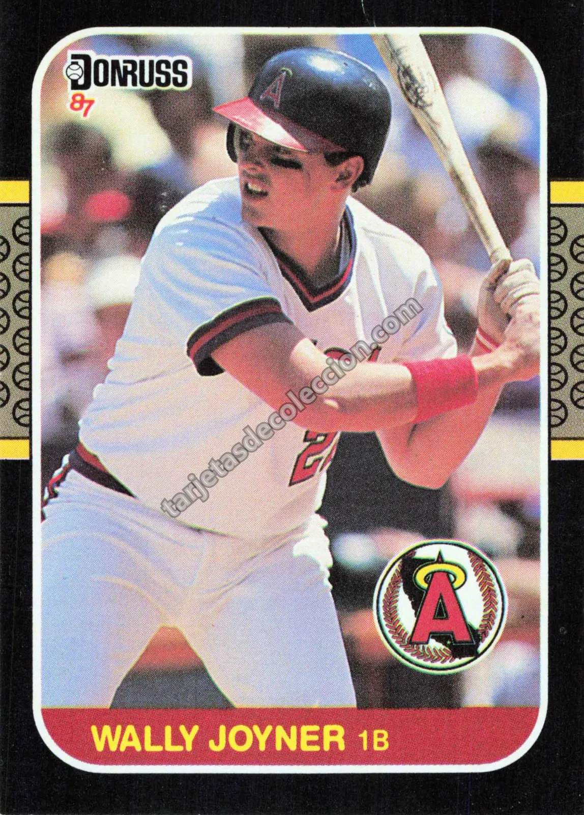1987 Donruss Wally Joyner #135