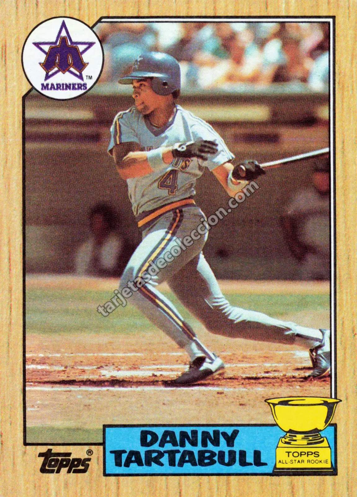1987 Topps Danny Tartabull #476 (Seattle Mariners)