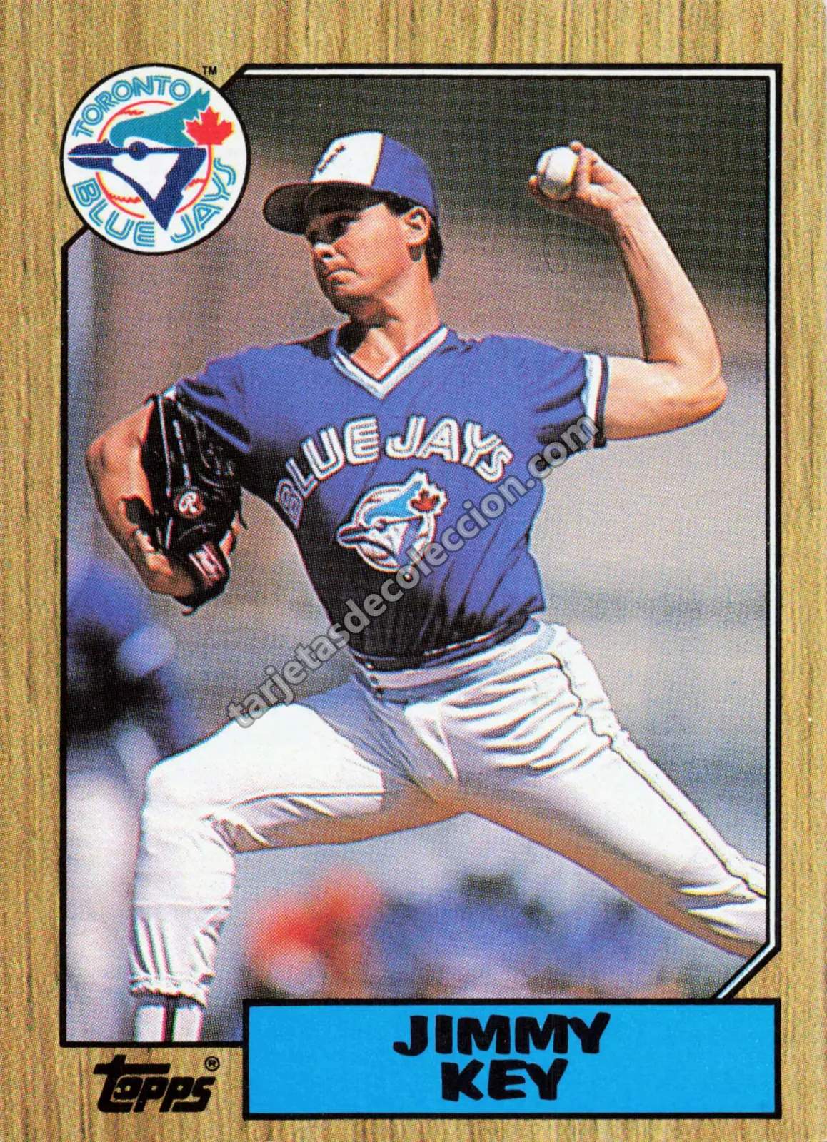 1987 Topps Jimmy Key #29 (Toronto Blue Jays)
