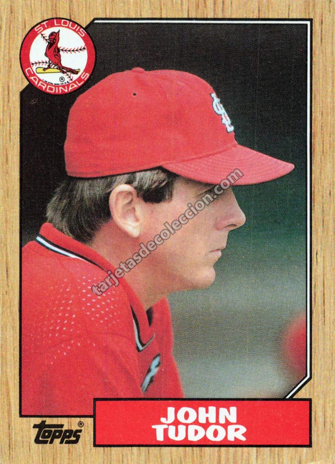 1987 Topps John Tudor #110 (St. Louis Cardinals)