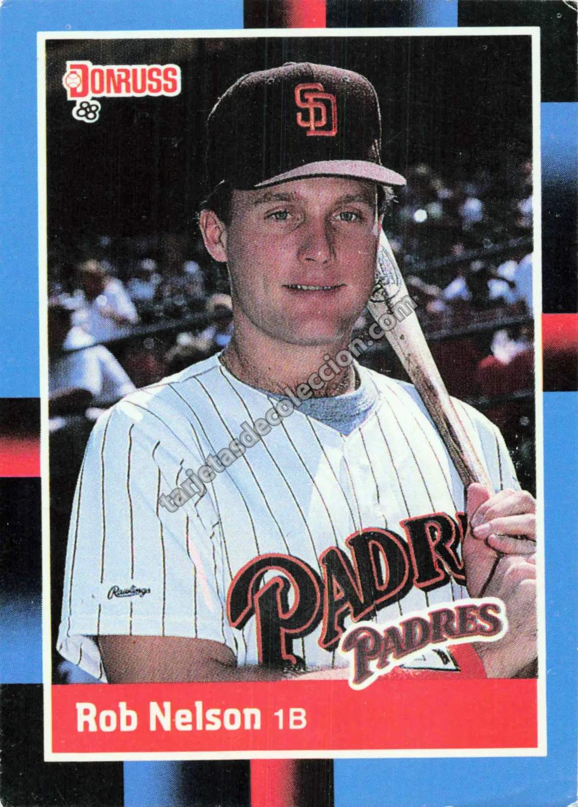 1988 Donruss Rob Nelson #574 (San Diego Padres)