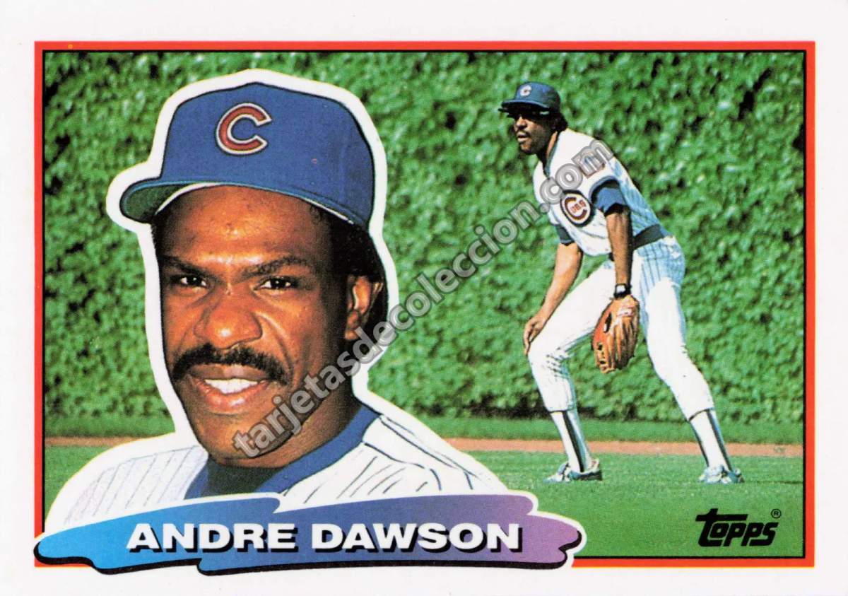 1988 Topps Andre Dawson #153 (Chicago Cubs)