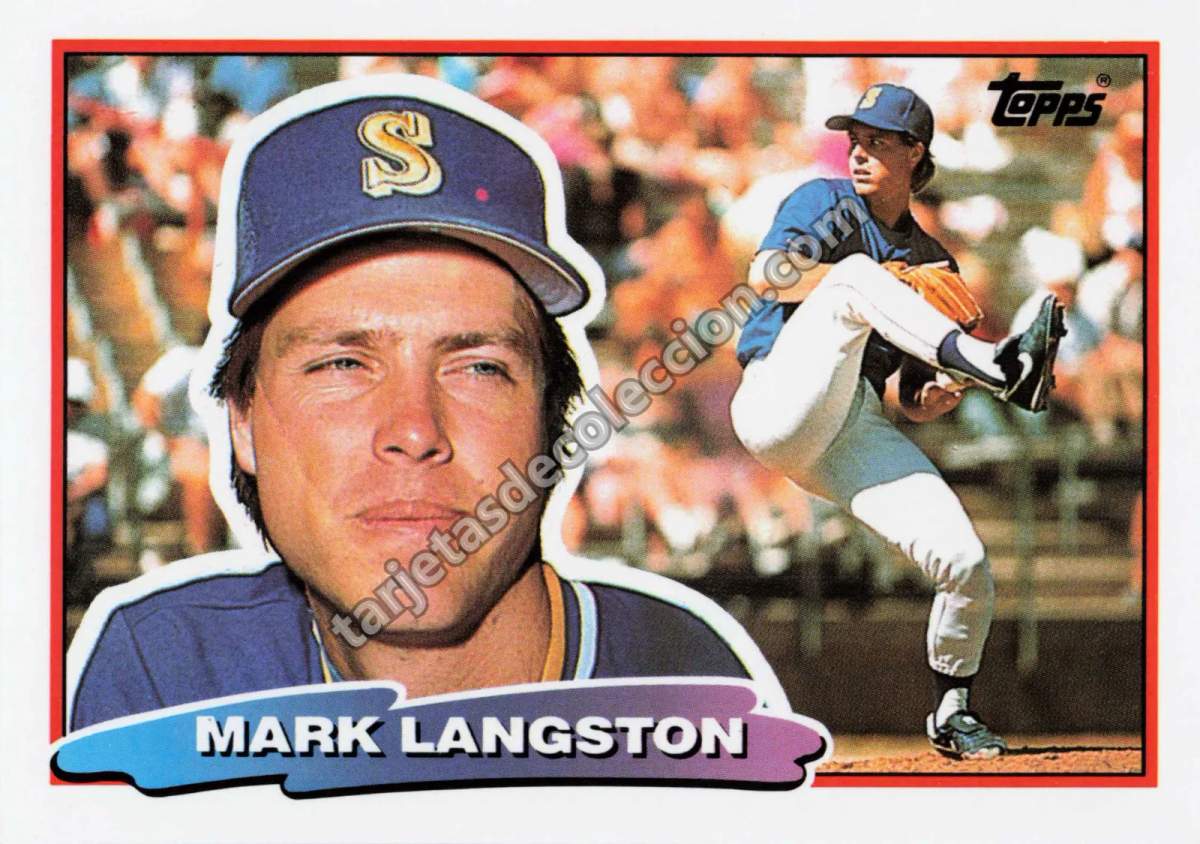 1988 Topps Mark Langston #176 (Seattle Mariners)