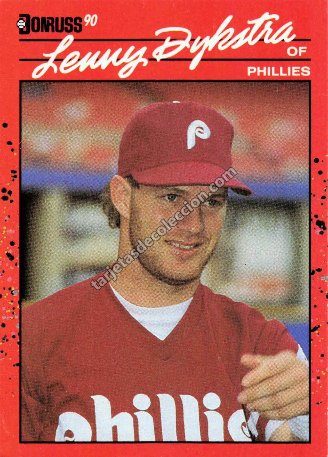 1989 Donruss Lenny Dykstra #313 (New York Mets)