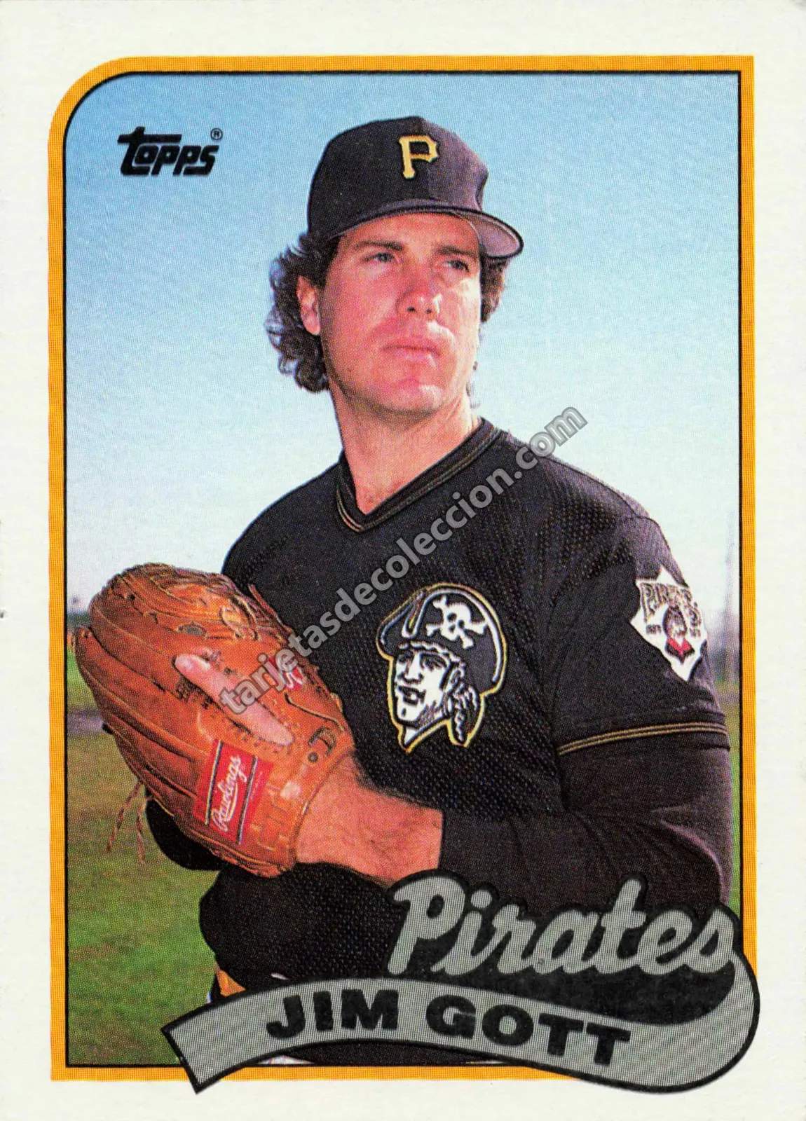 1989 Topps Jim Gott #752