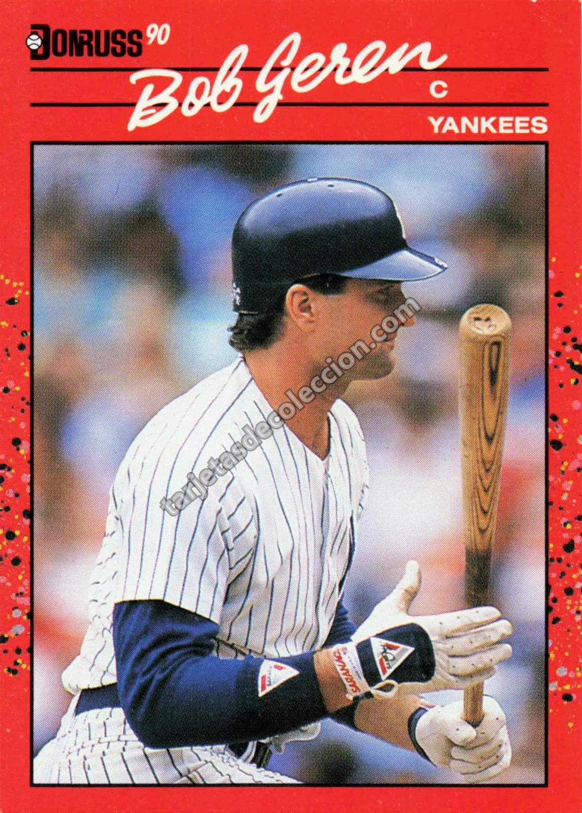 1990 Donruss Bob Geren #395
