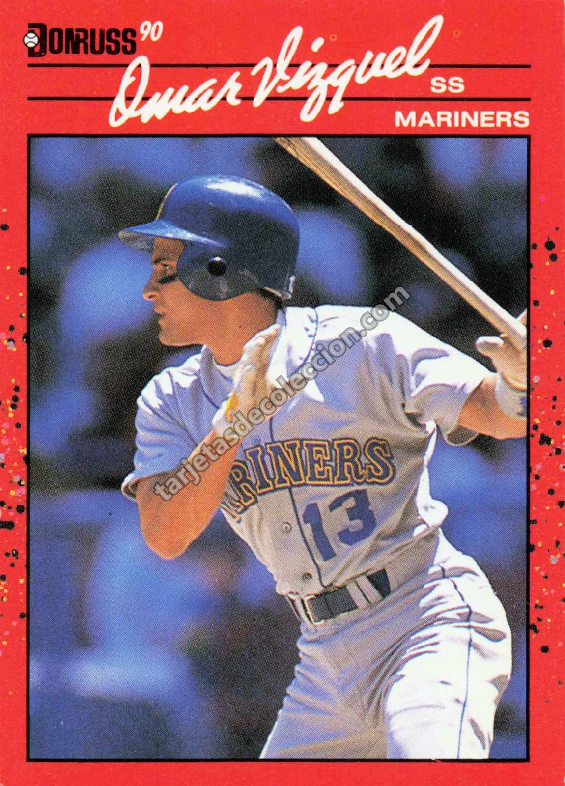 1990 Donruss Omar Vizquel #483