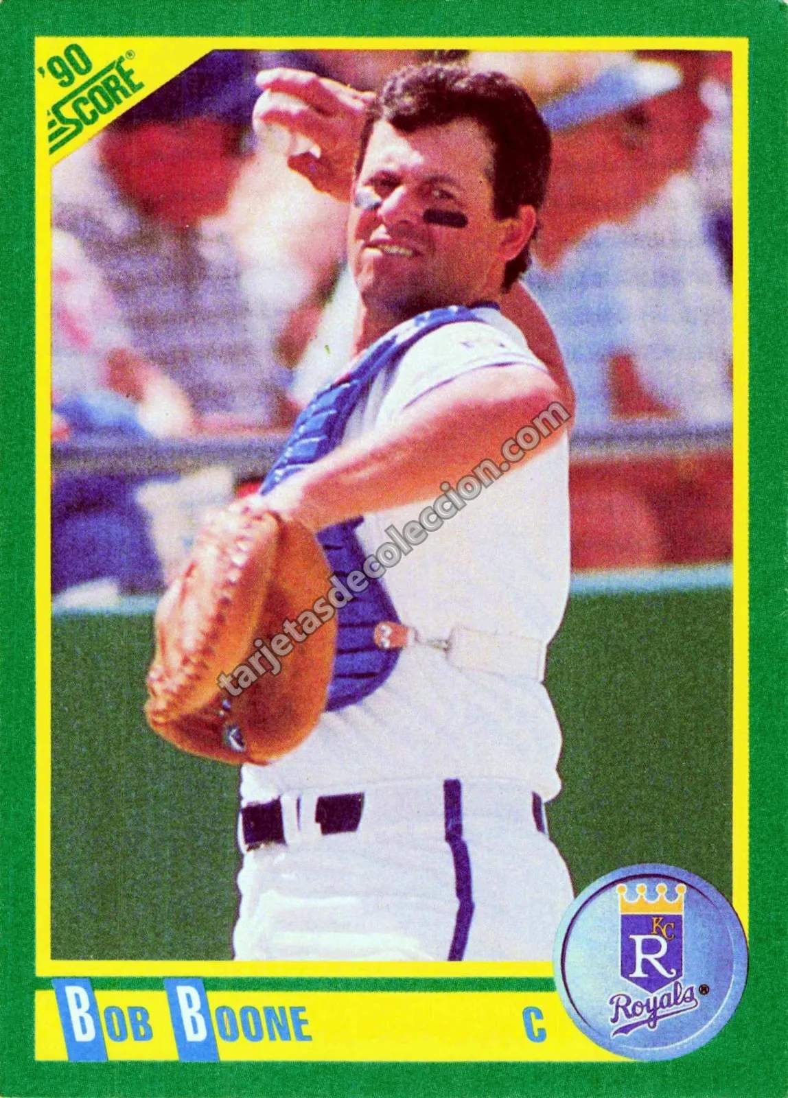 1990 Score Bob Boone #60 (Kansas City Royals)
