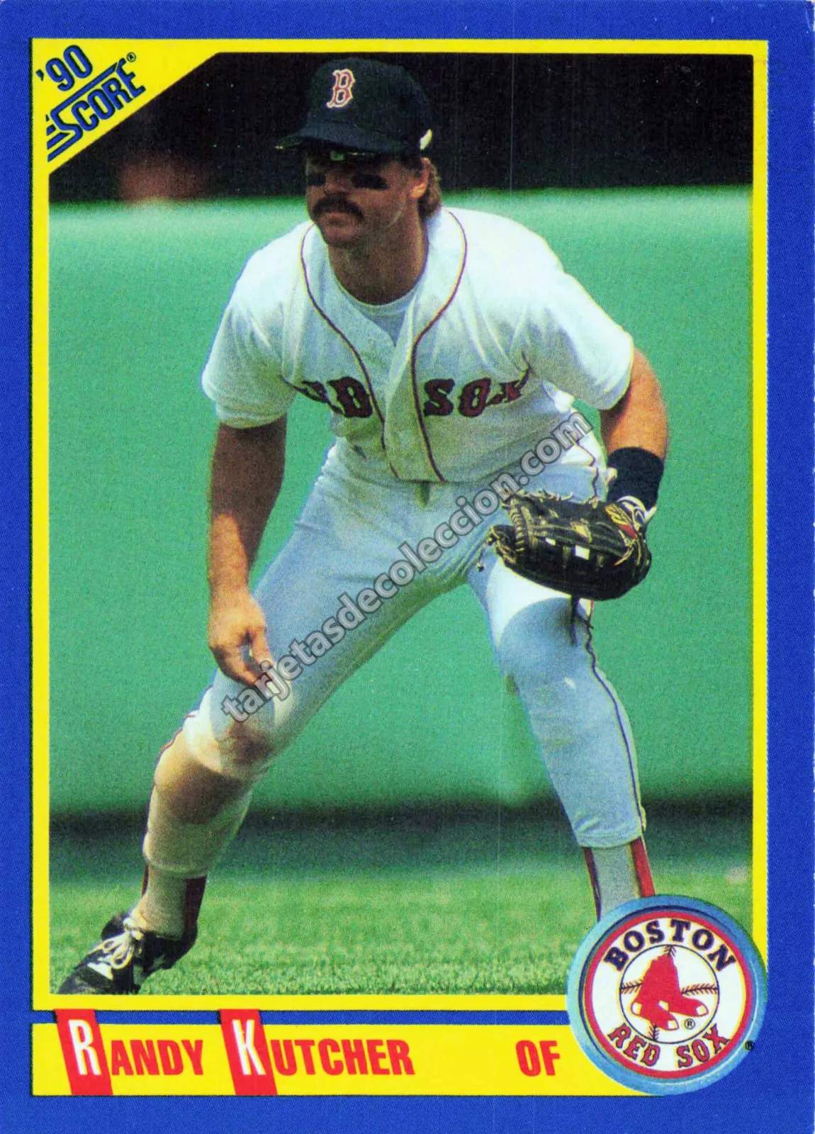1990 Score Randy Kutcher #551 (Boston Red Sox)