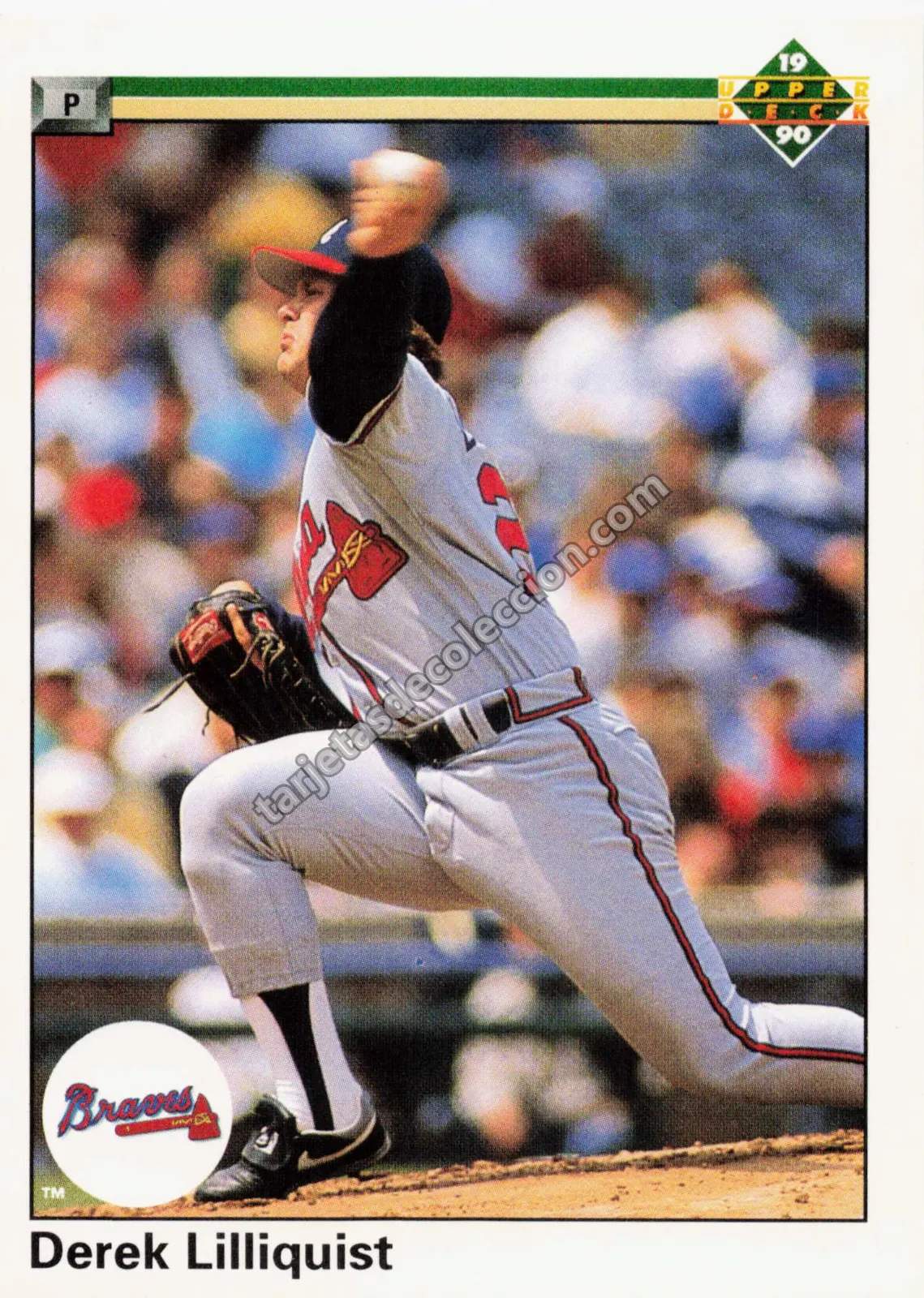1990 Upper Deck Derek Lilliquist #234