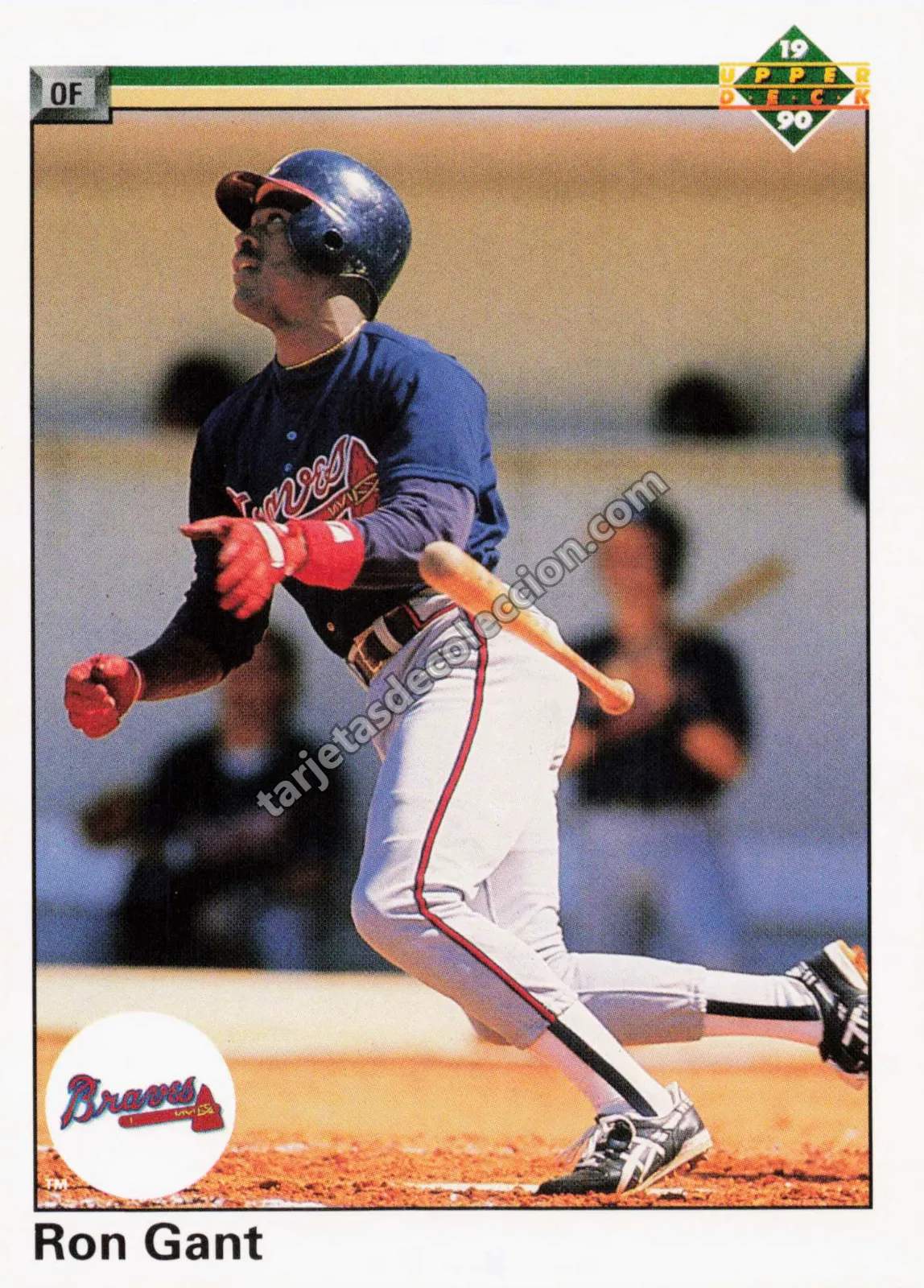 1990 Upper Deck Ron Gant #232