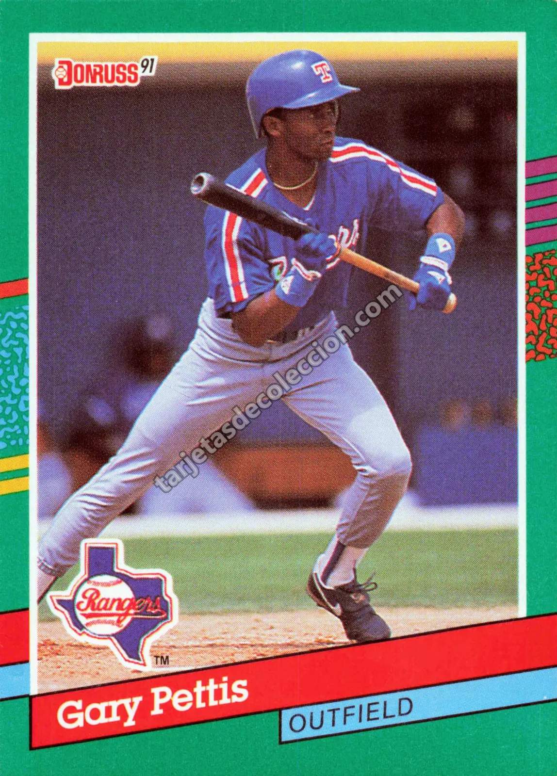 1991 Donruss Gary Pettis #512 (Texas Rangers)
