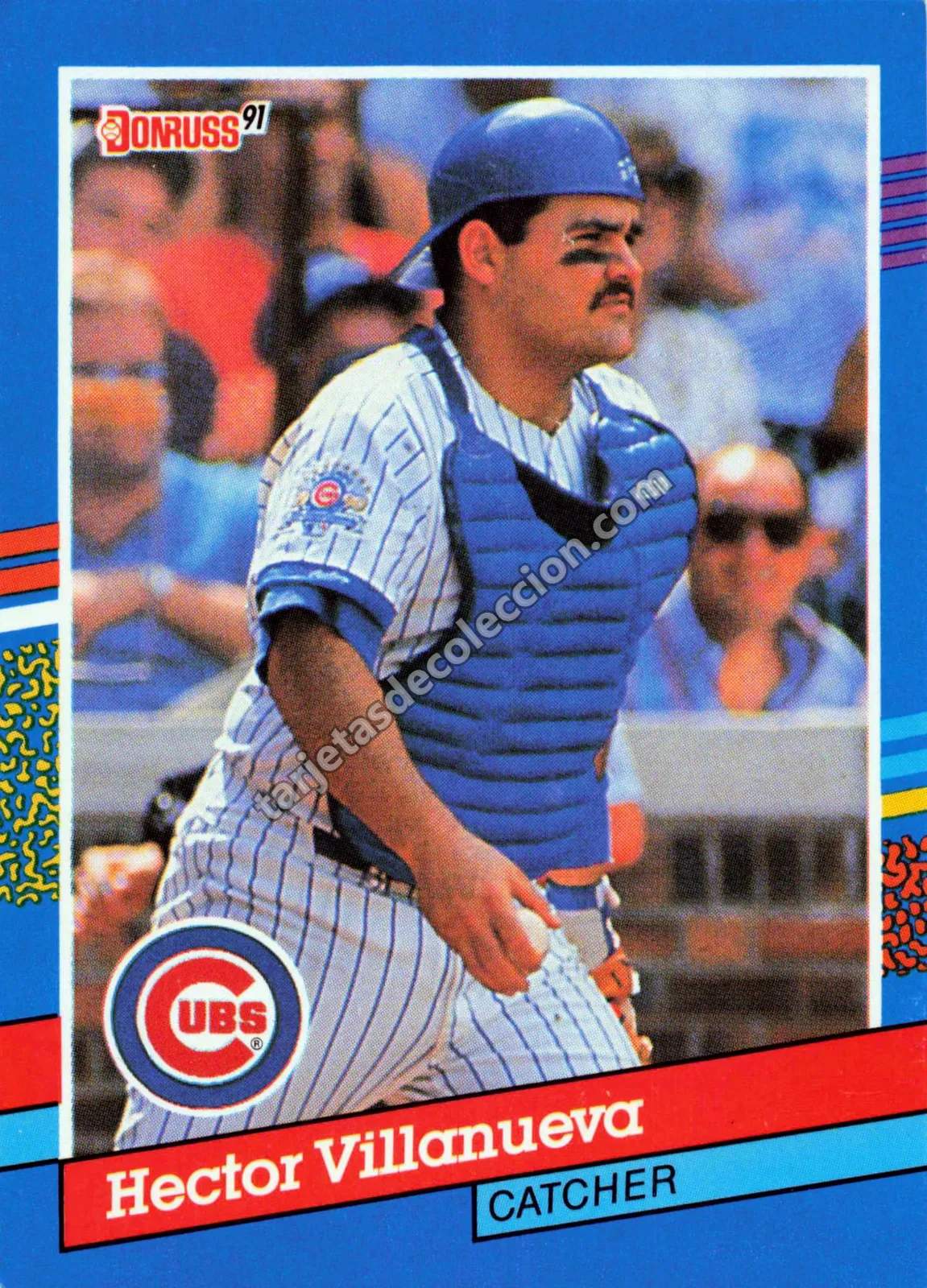 1991 Donruss Héctor Villanueva #296 (Chicago Cubs)