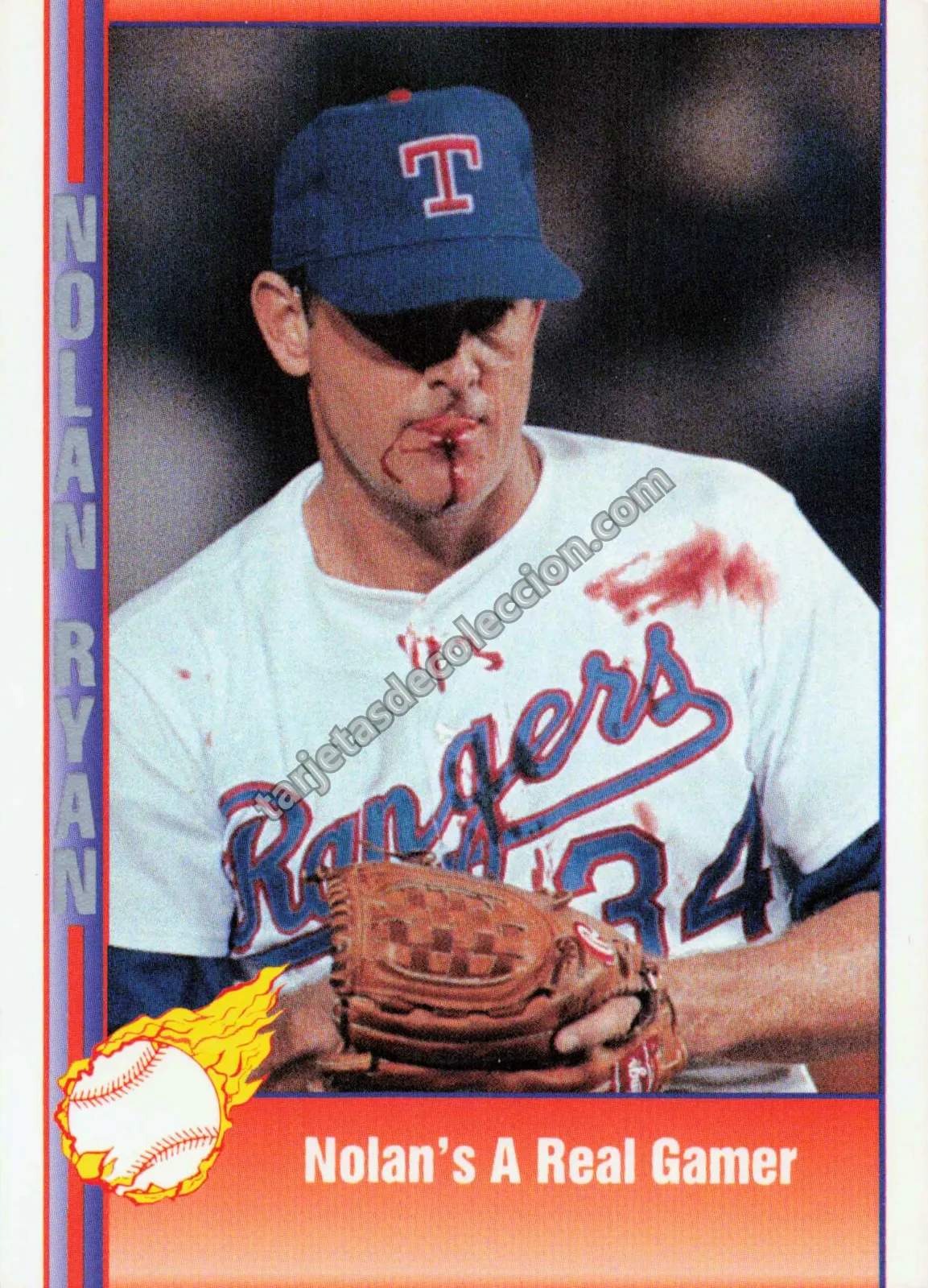 1991 Pacific Nolan Ryan #83 (Texas Rangers - Nolan's A Real Gamer)