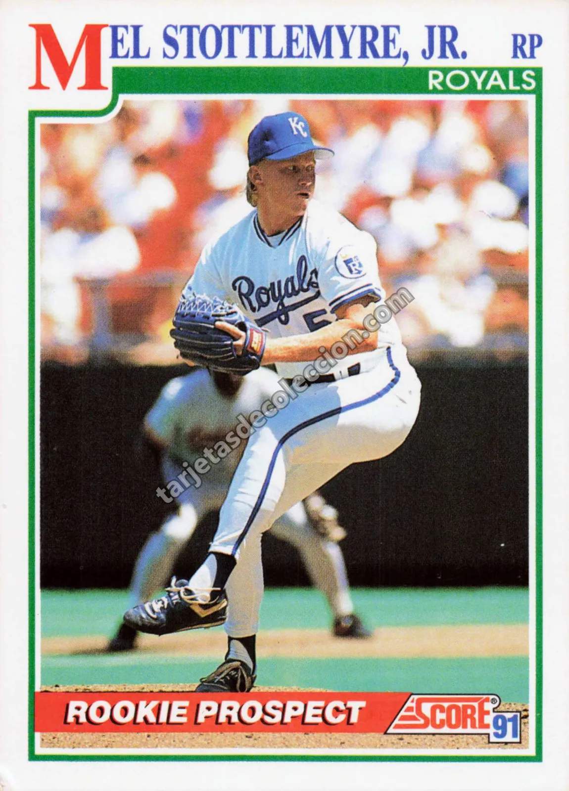 1991 Score Mel Stottlemyre Jr. #361 (Kansas City Royals)