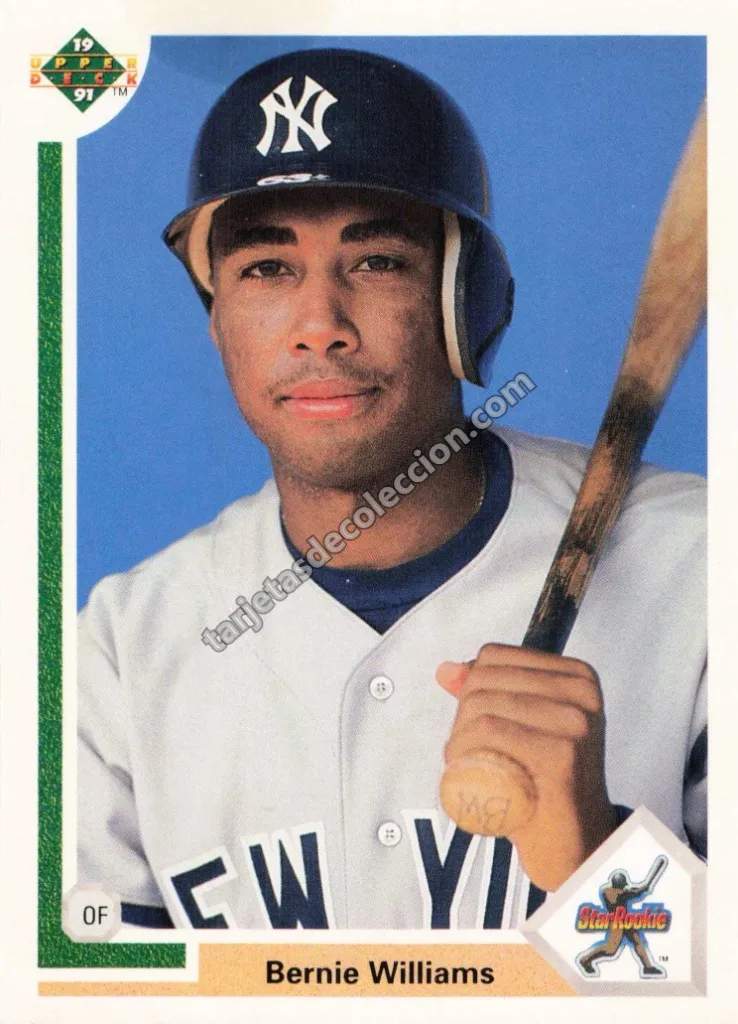 1991 Upper Deck Bernie Williams Star Rookie #19 (New York Yankees)