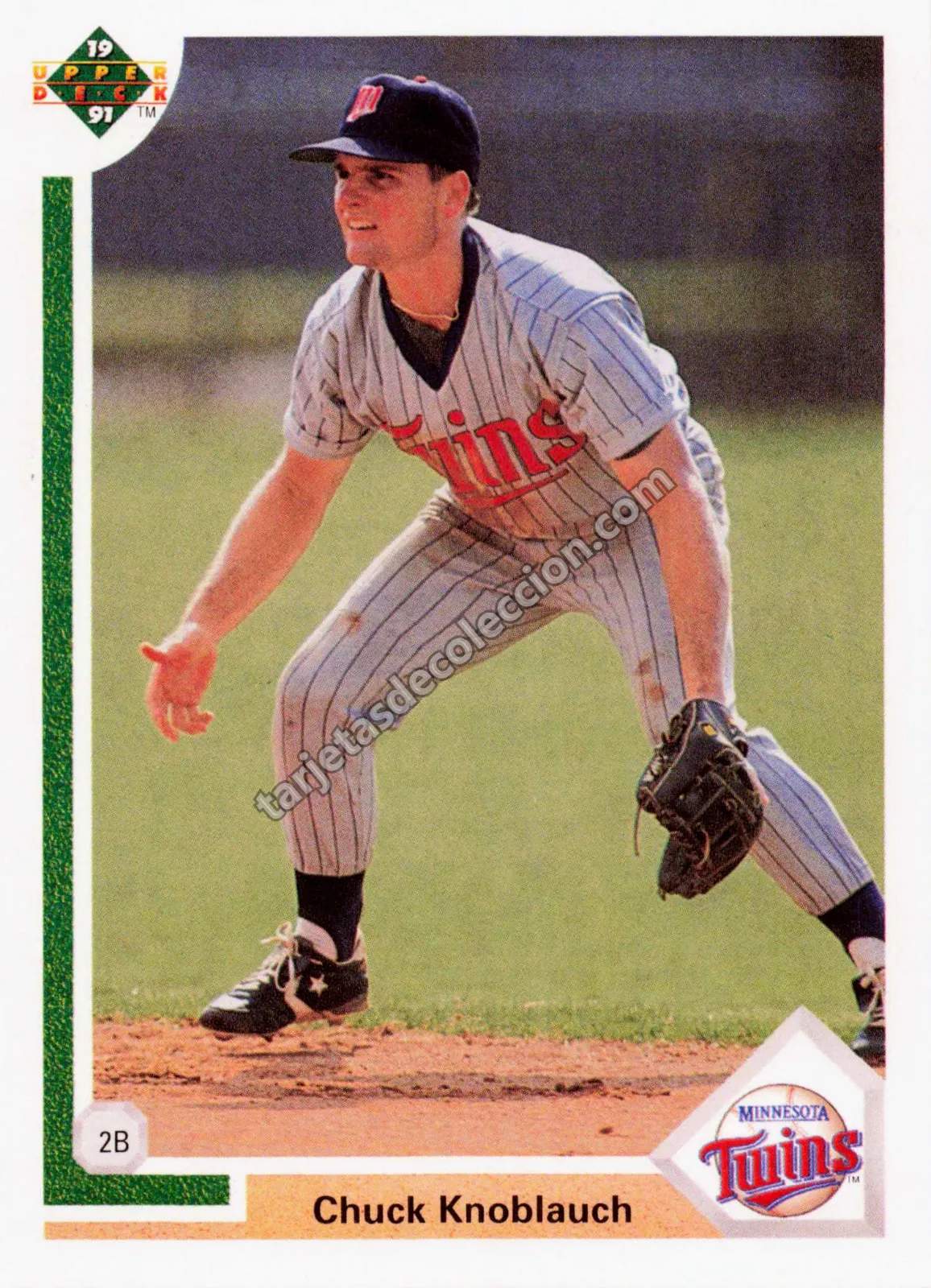 1991 Upper Deck Chuck Knoblauch #40