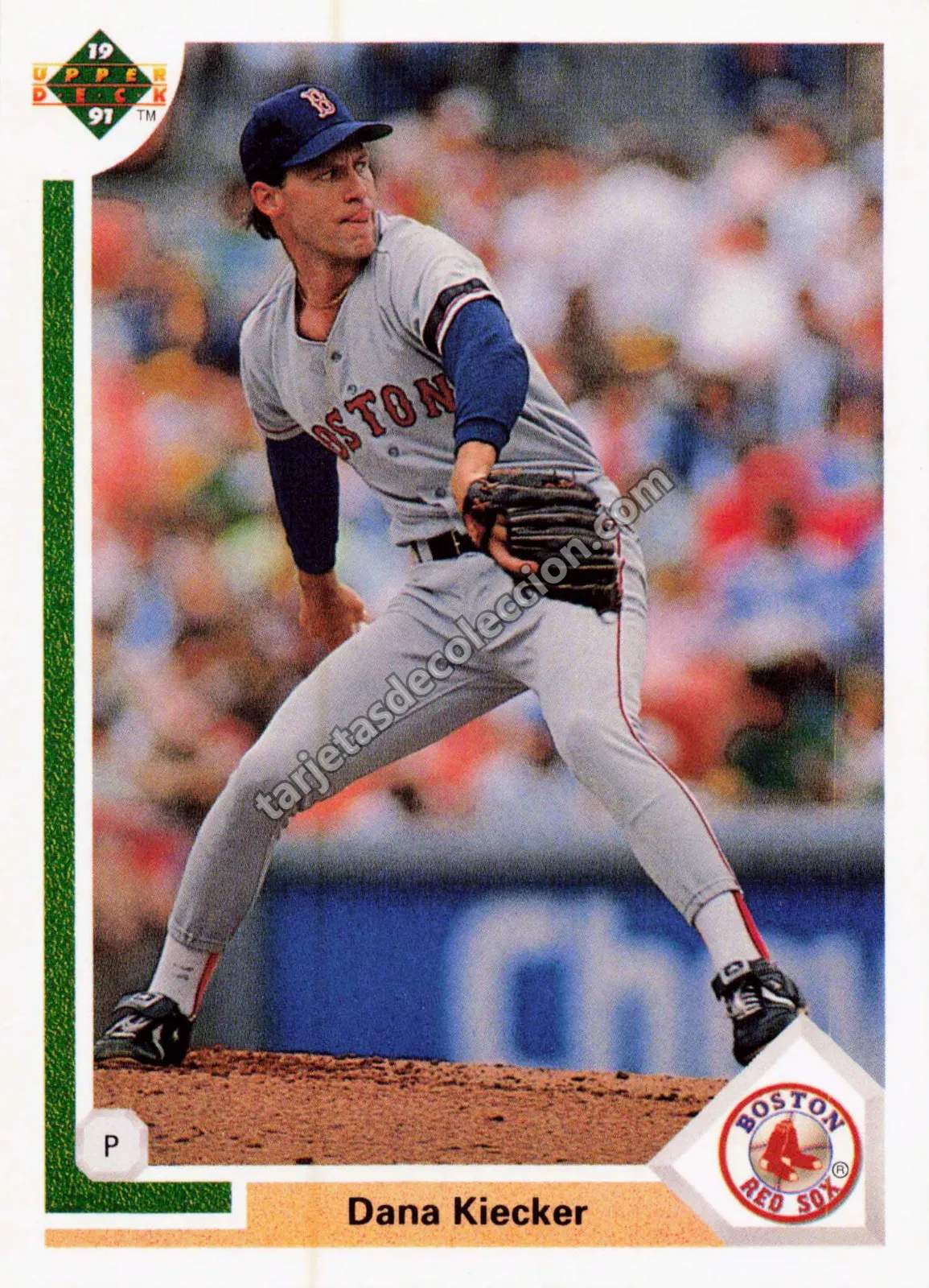1991 Upper Deck Dana Kiecker #507 (Boston Red Sox)
