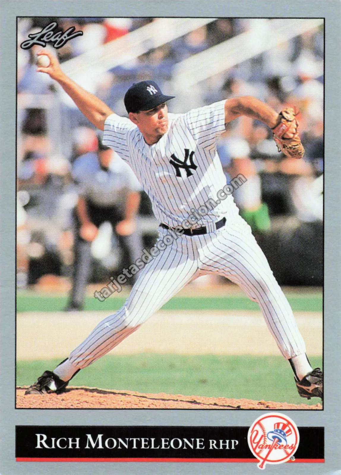 1992 Leaf Rich Monteleone #352