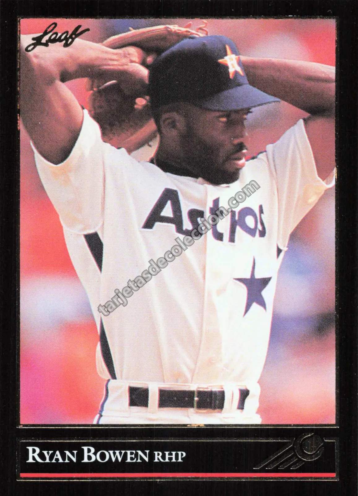 1992 Leaf Series 2 Gold Edition Ryan Bowen #385 (Houston Astros)