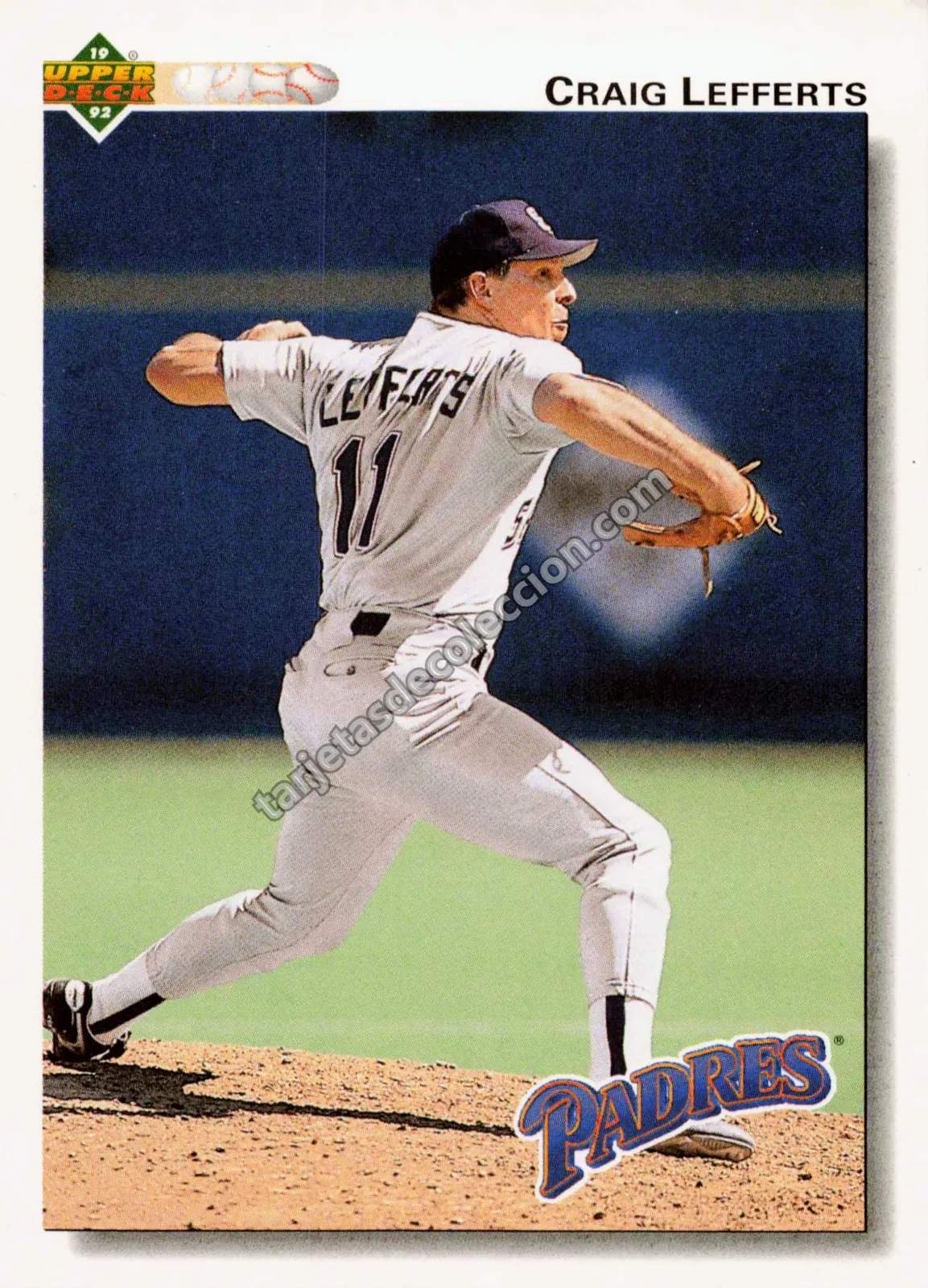 1992 Upper Deck Craig Lefferts #589