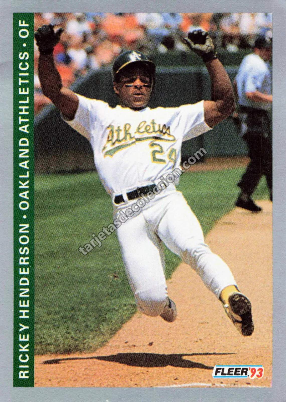1993 Fleer Rickey Henderson #294 (Oakland Athletics)