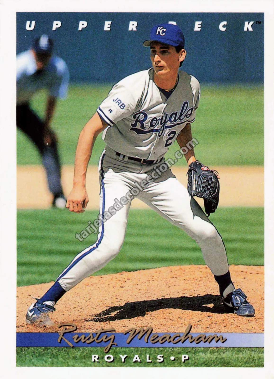 1993 Upper Deck Rusty Meacham #59 (Kansas City Royals)