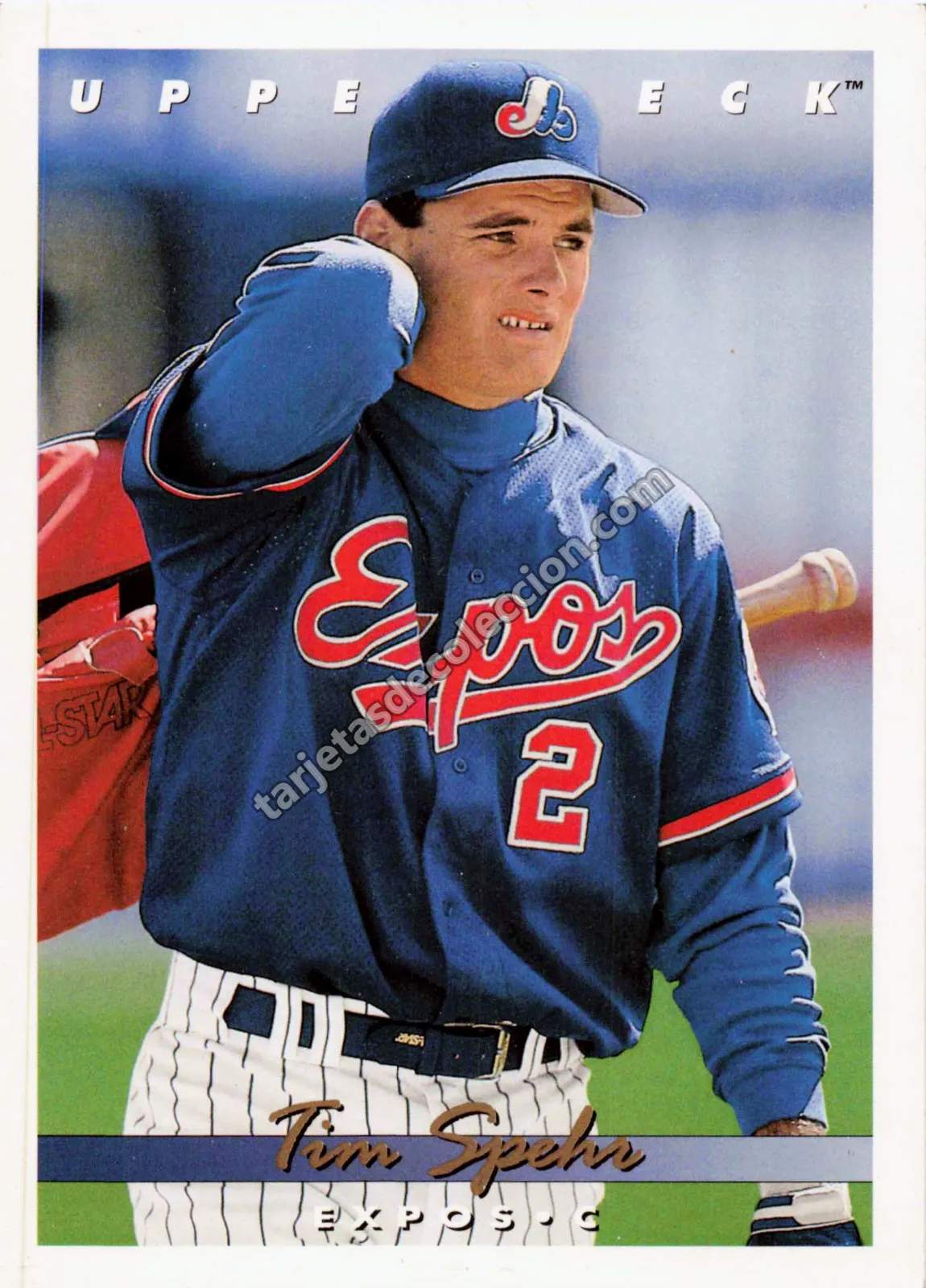 1993 Upper Deck Tim Spehr #669 (Montreal Expos)