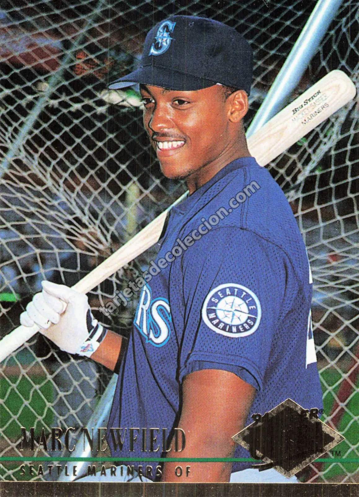 1994 Fleer Marc Newfield #122 (Seattle Mariners)