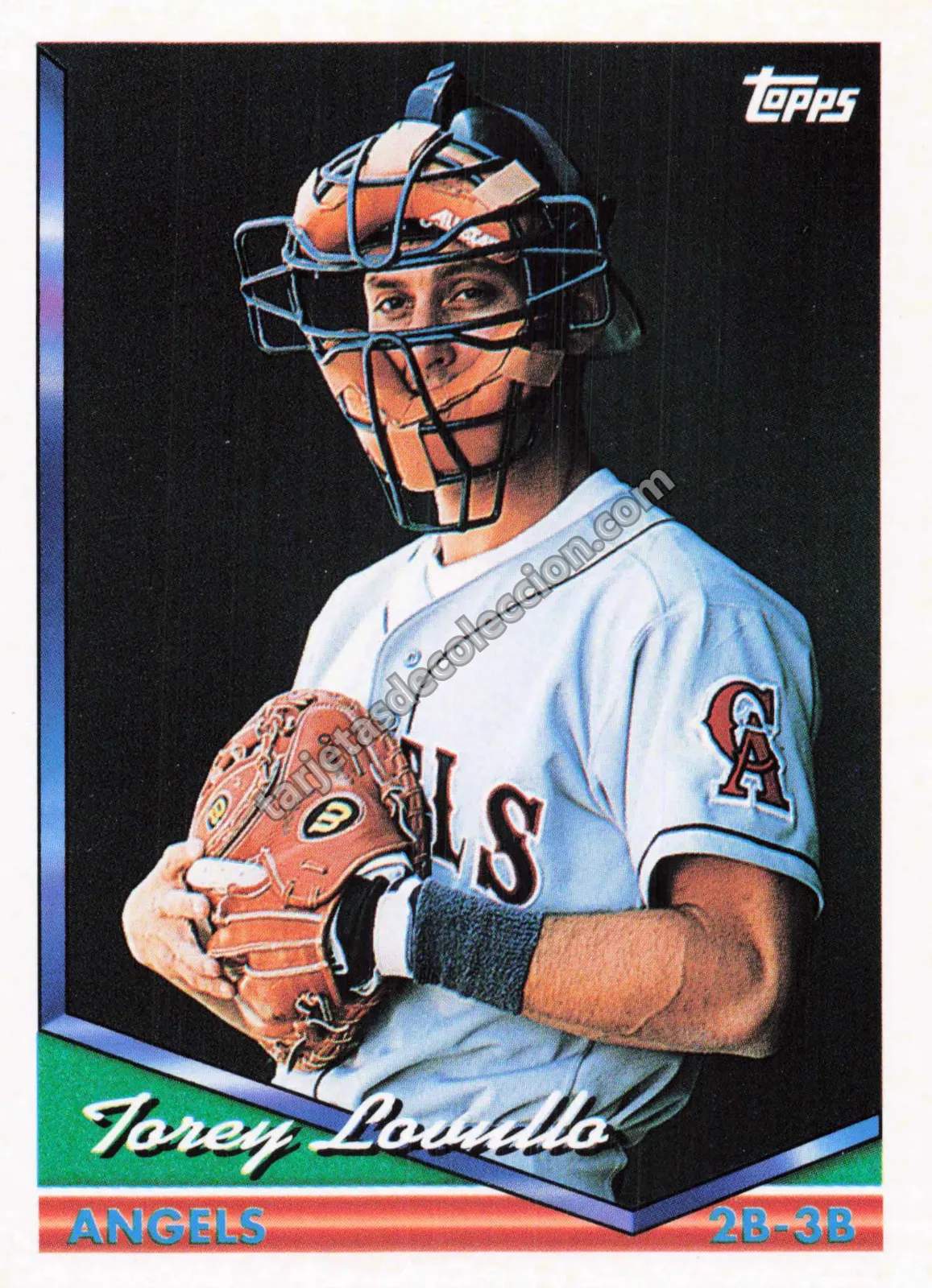 1994 Topps Torey Lovullo #634 (California Angels)