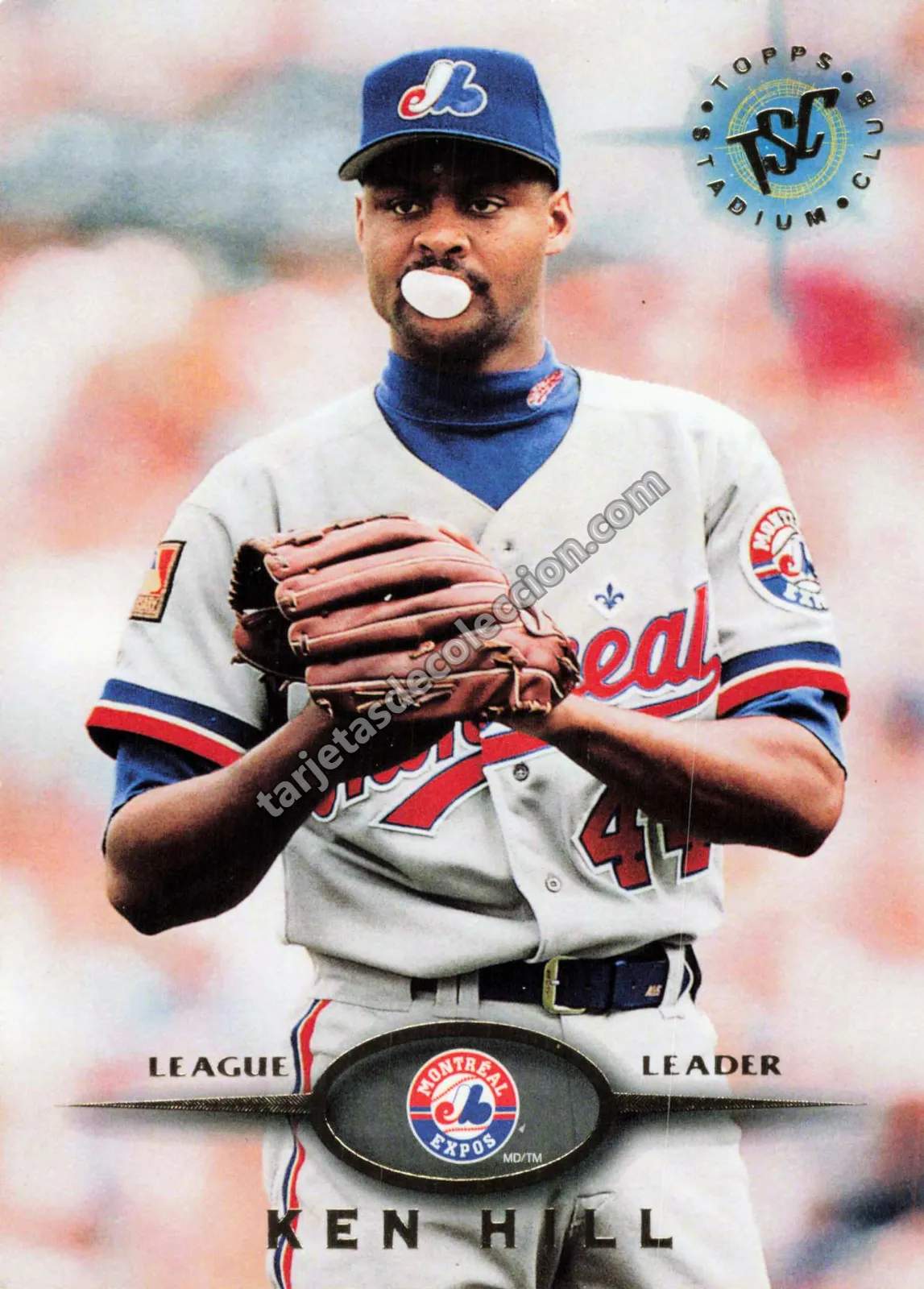 1995 Topps Stadium Club League Leader Ken Hill #22