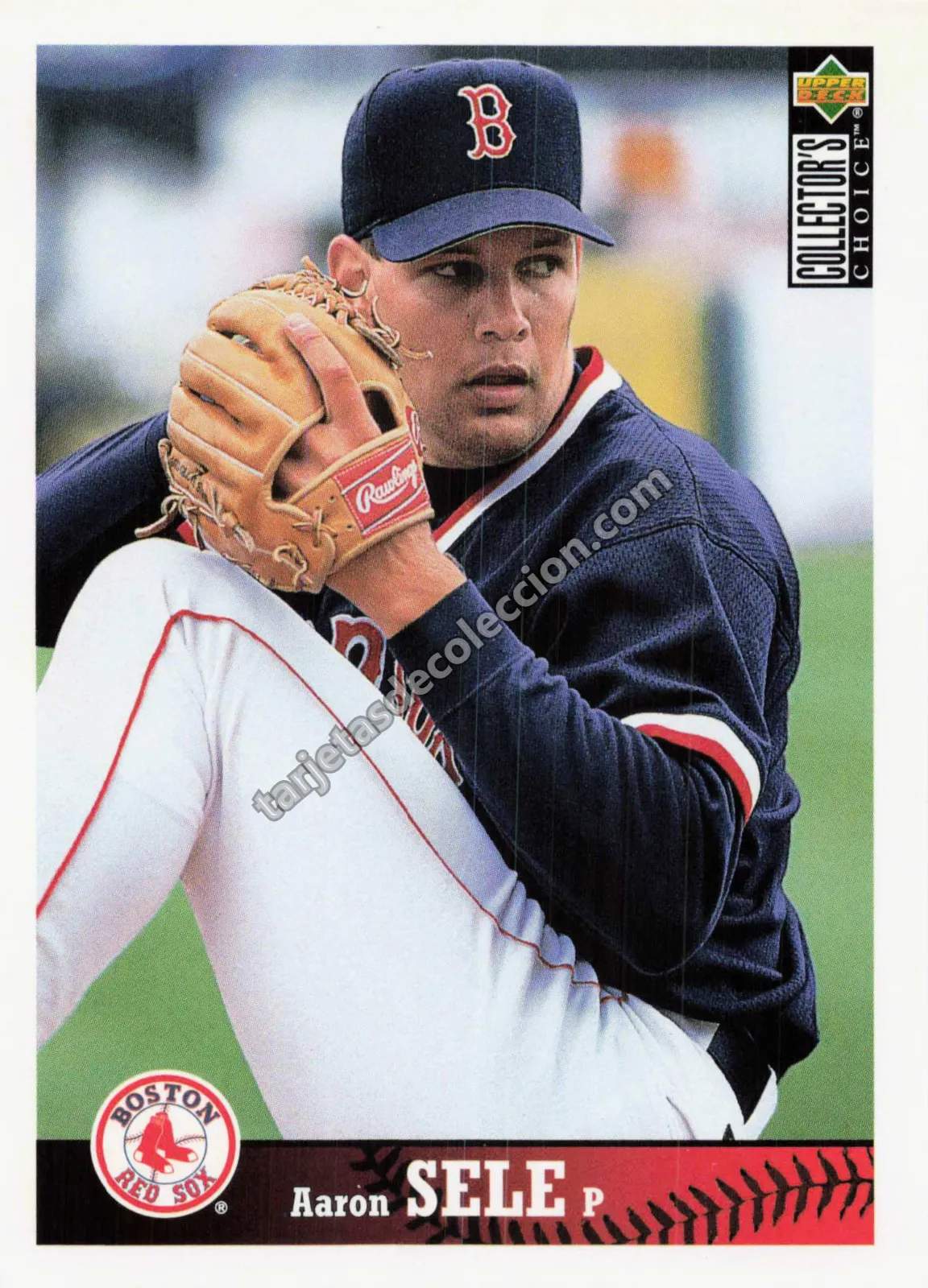 1997 Collector's Choice Aaron Sele #49 (Boston Red Sox)