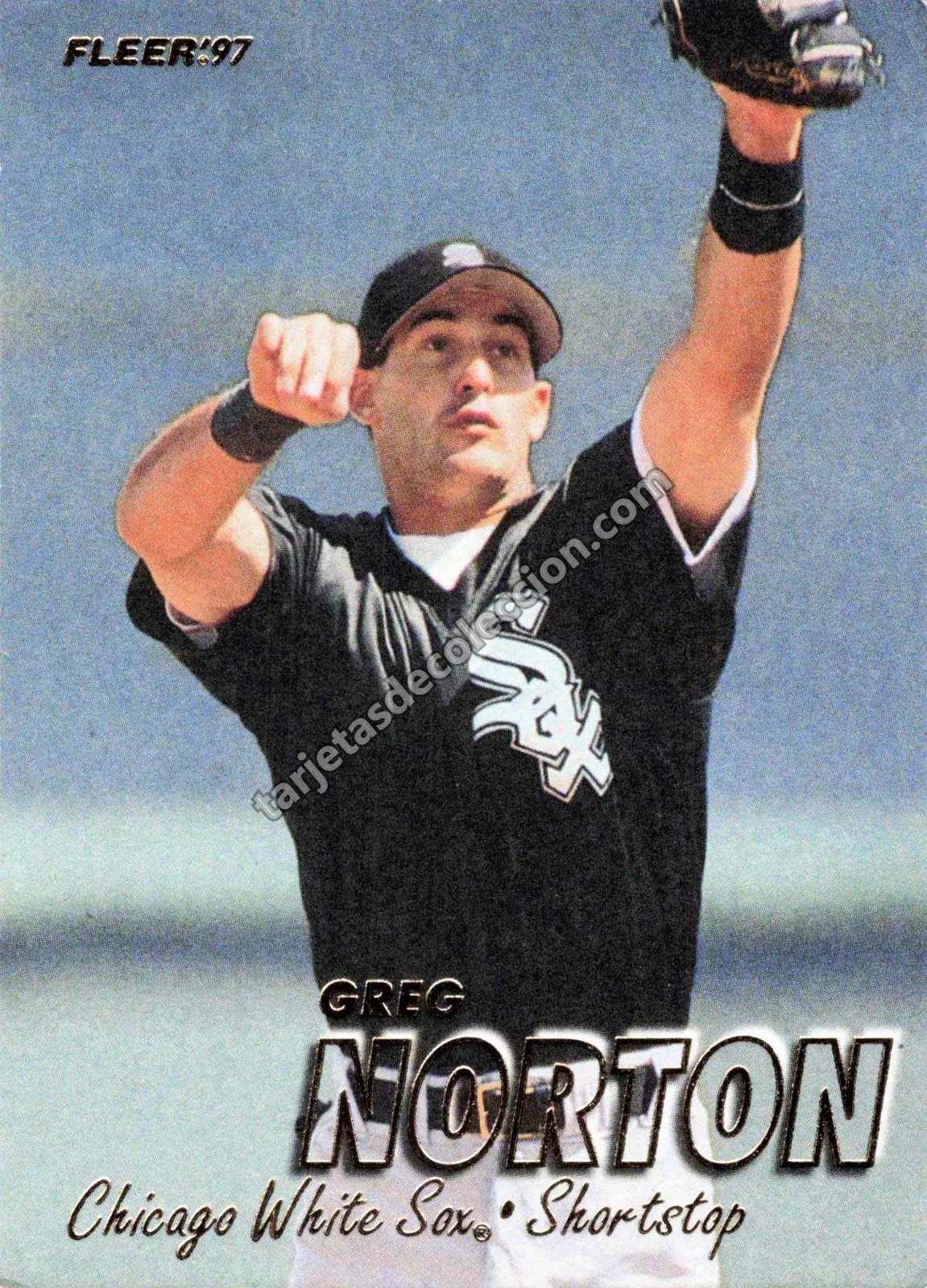 1997 Fleer Greg Norton #67 (Chicago White Sox)