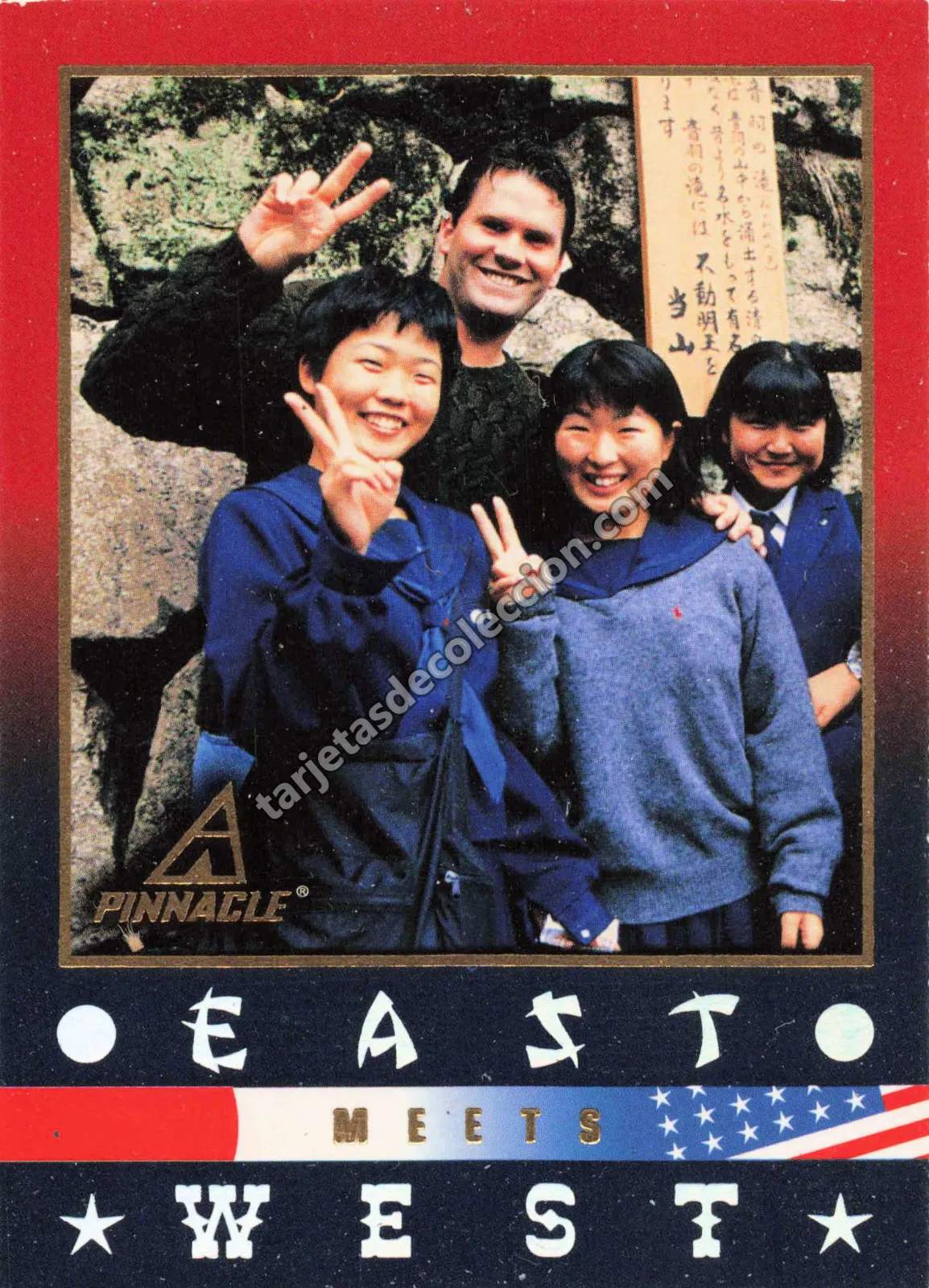 1997 Pinnacle Denny Neagle #187 (Atlanta Braves - East Meets West)