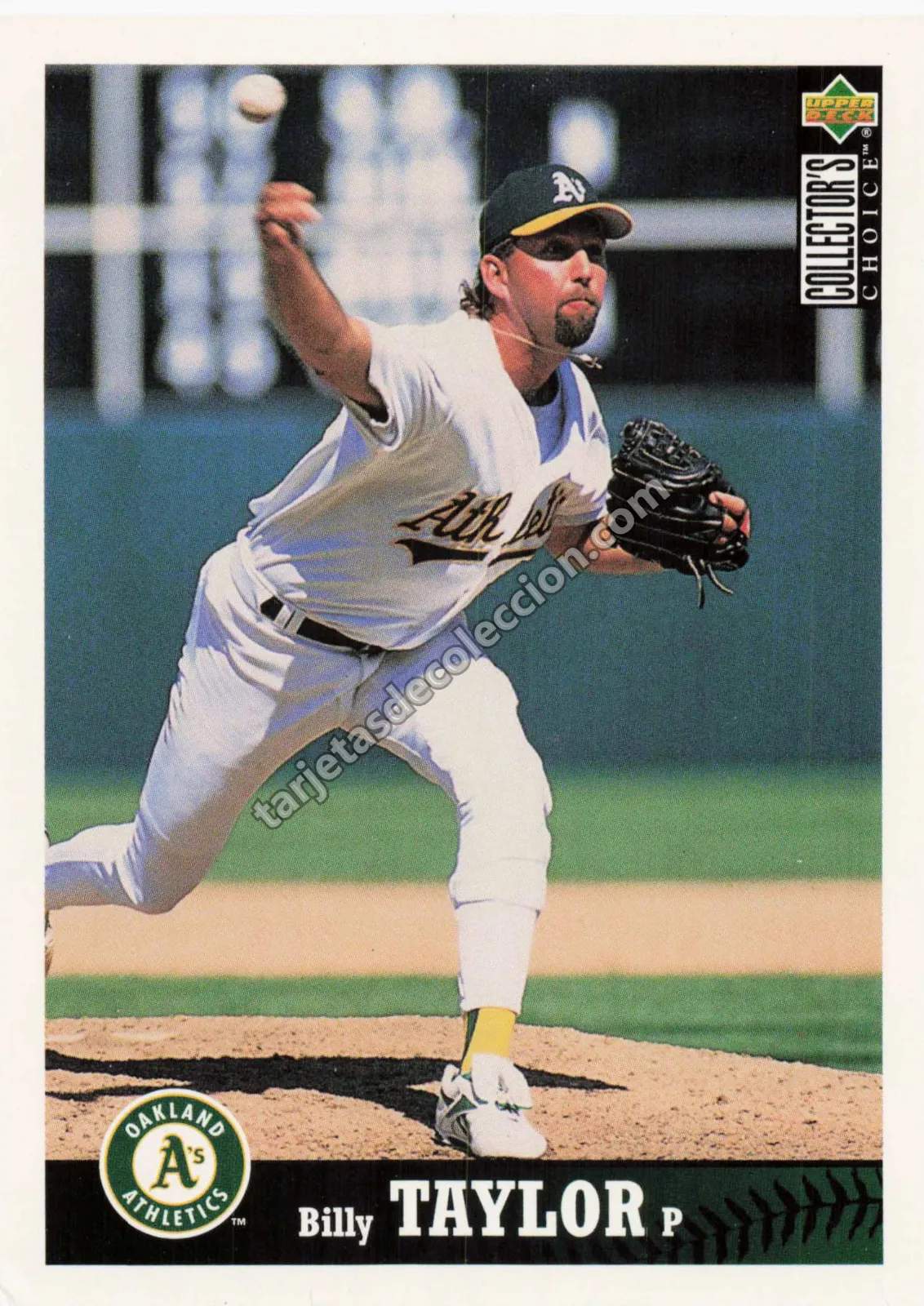 1997 Upper Deck Collector's Choice Billy Taylor #414 (Oakland Athletics)