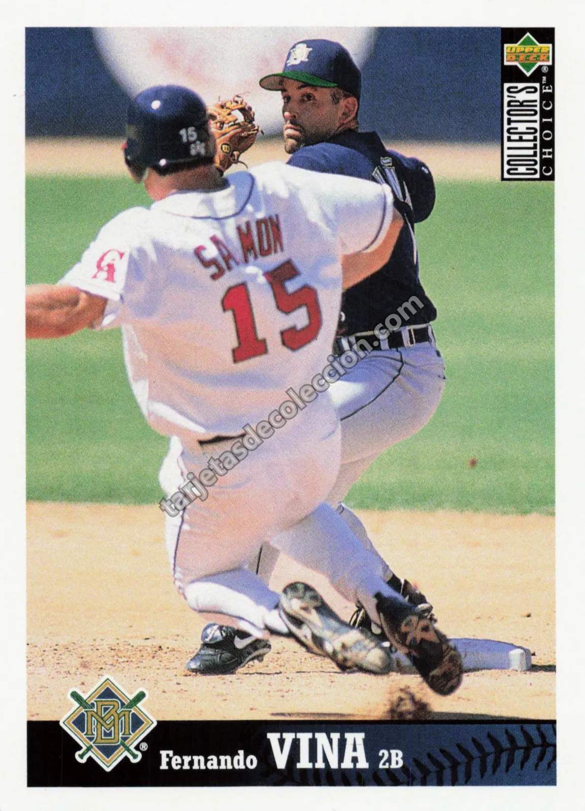 1997 Upper Deck Collector's Choice Fernando Viña #148 (Milwaukee Brewers)