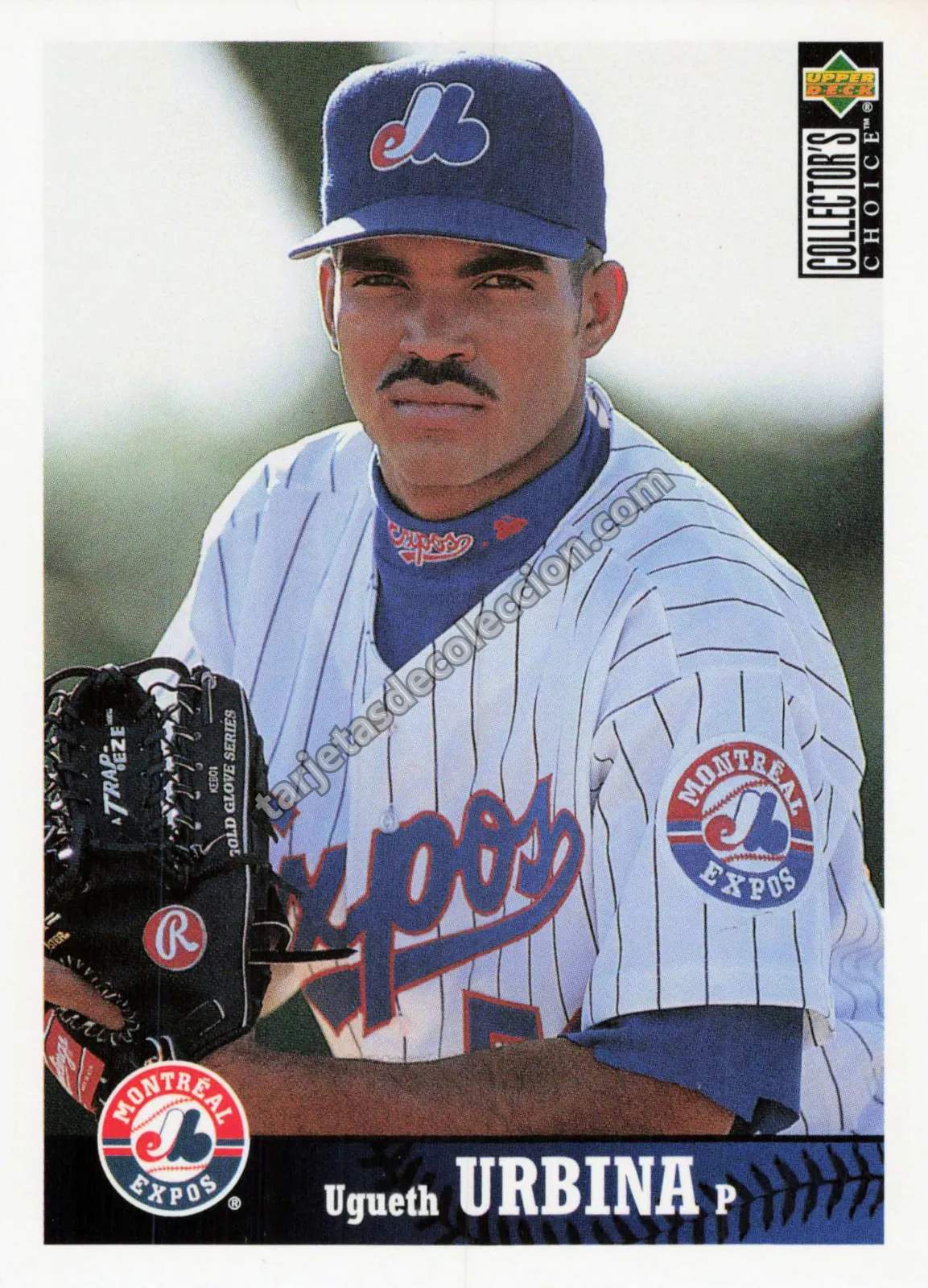 1997 Upper Deck Collector's Choice Ugueth Urbina #166 (Montreal Expos)