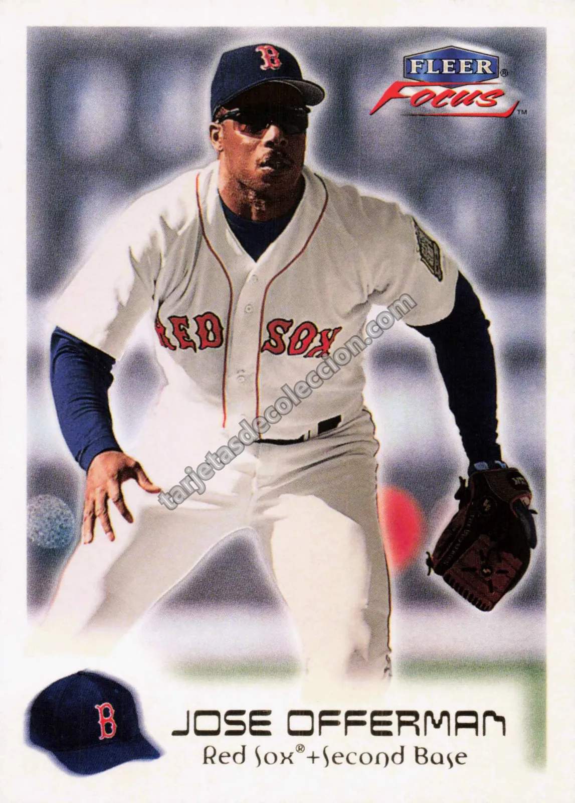 2000 Fleer Focus Jose Offerman #179 (Boston Red Sox)