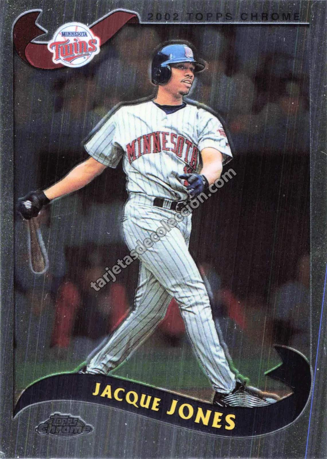 2002 Topps Chrome Jacque Jones #423