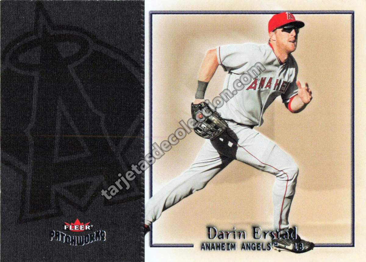 2004 Fleer Patchworks Darin Erstad #62