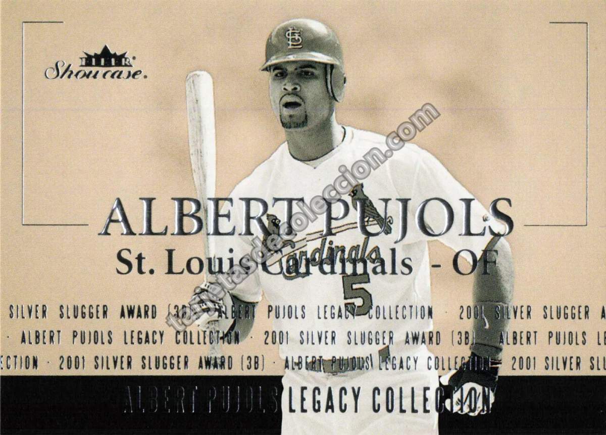 2004 Fleer Showcase Albert Pujols Legacy Collection 3 of 10L (St. Louis Cardinals)
