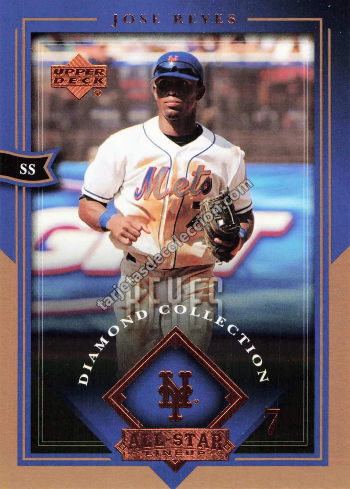 2004 Upper Deck Diamond Collection All-Star Lineup Jose Reyes #57