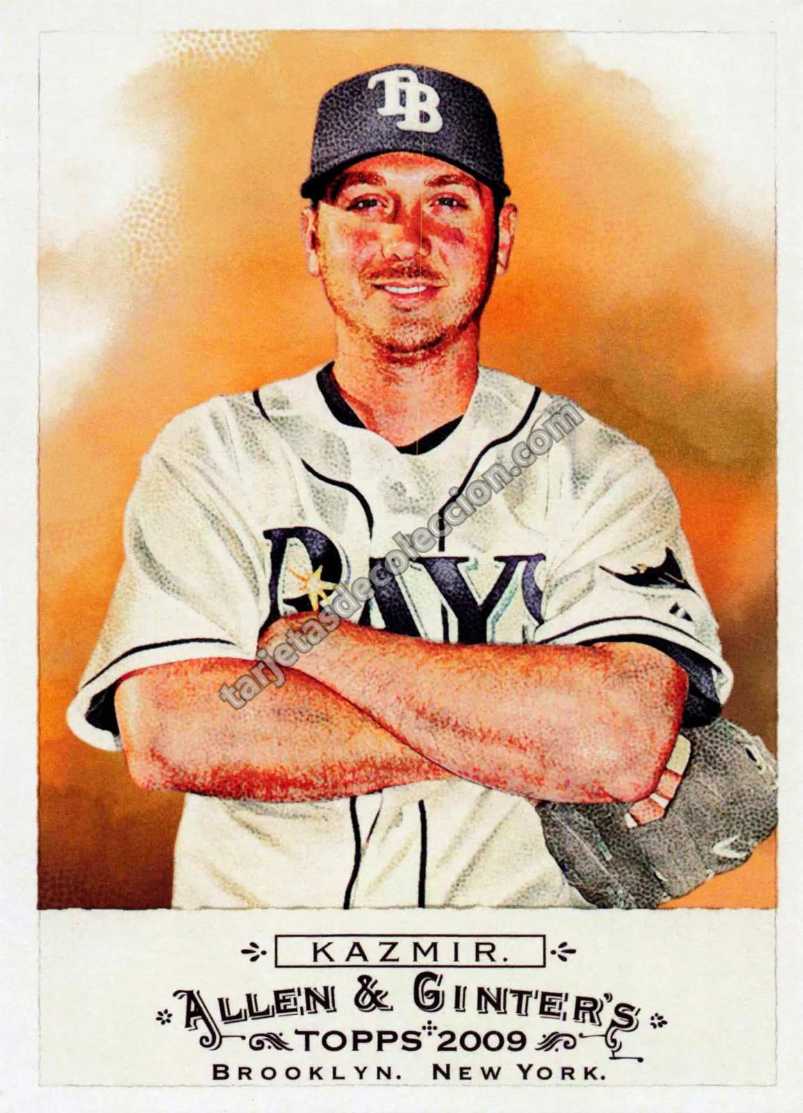 2009 Topps Allen & Ginter Scott Kazmir #203 (Tampa Bay Rays)