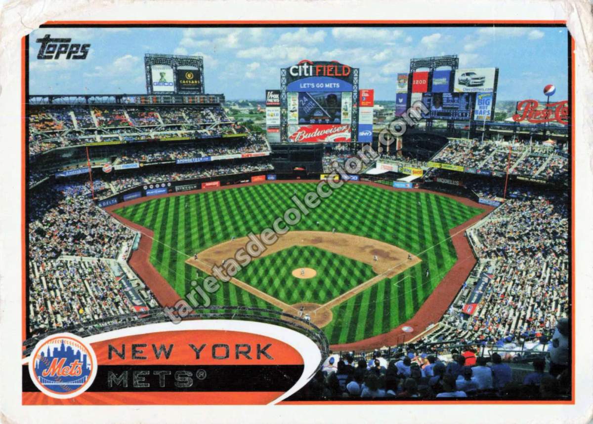 2012 Topps Citi Field #NYM17 (New York Mets)