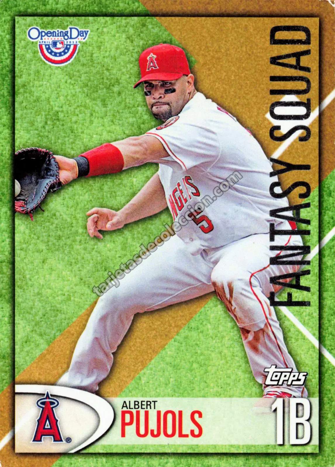2012 Topps Opening Day Albert Pujols #FS-1