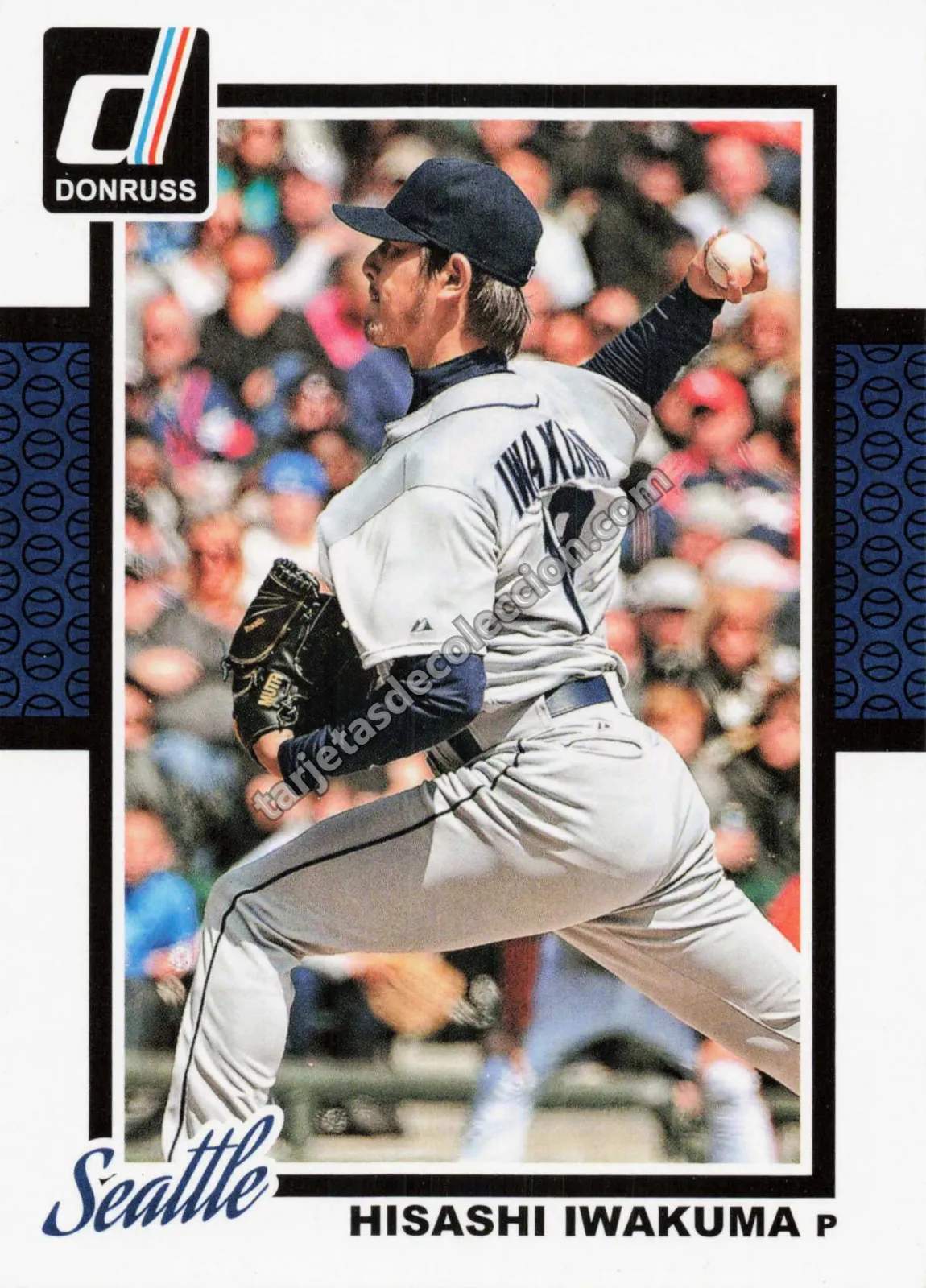 2014 Donruss Hisashi Iwakuma #162 (Seattle Mariners)
