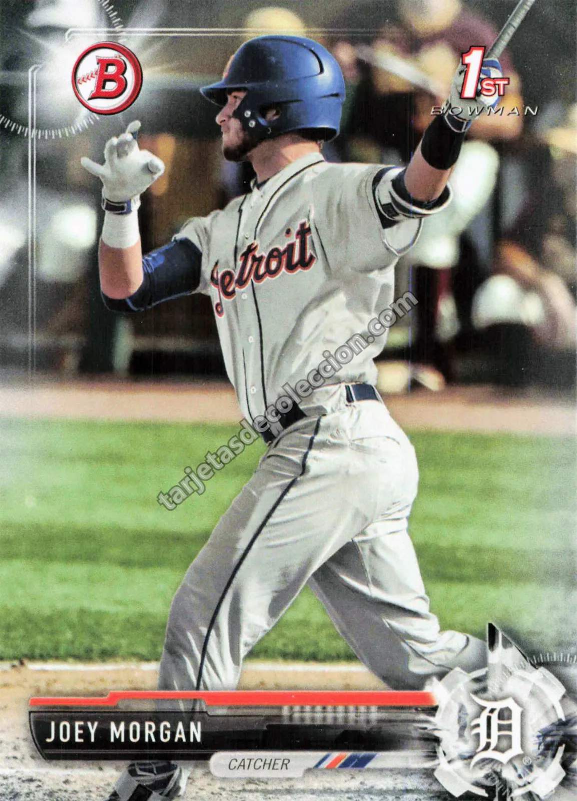 2017 Bowman Draft Joey Morgan BD-27 (Detroit Tigers)
