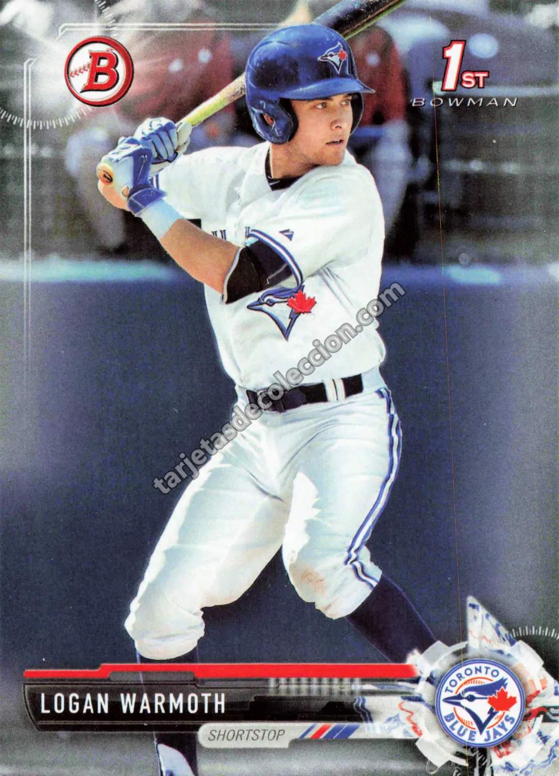 2017 Bowman Logan Warmoth 1st Bowman Card #BD-194