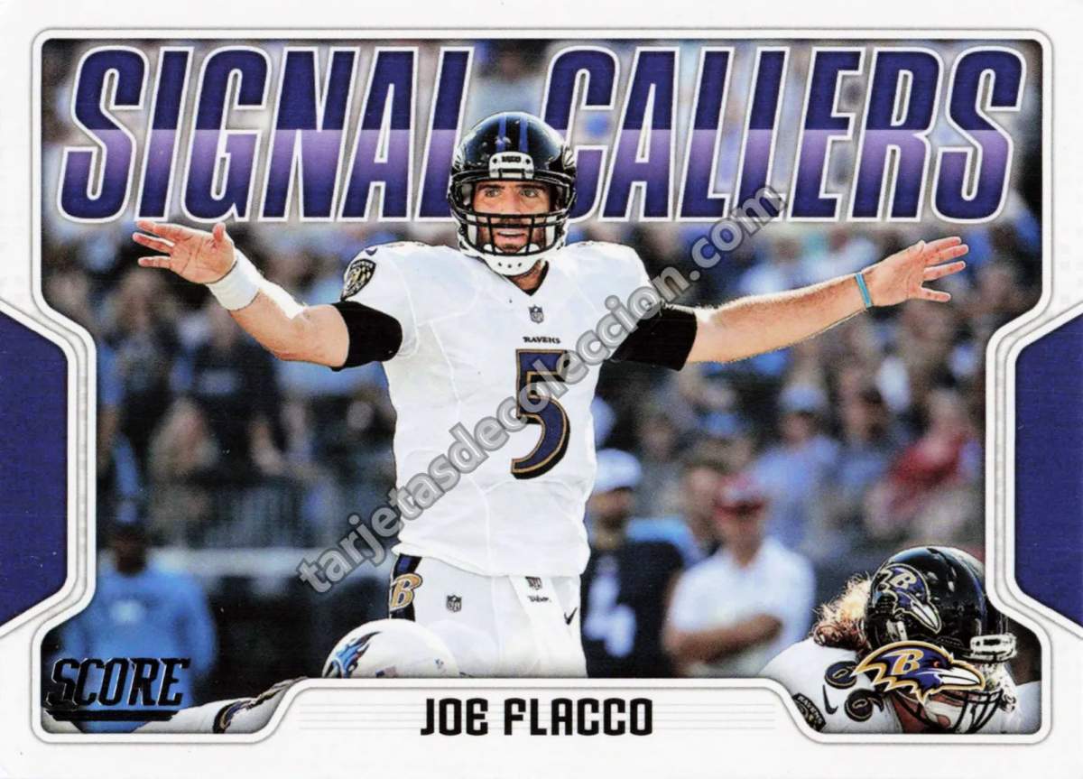 2018 Panini Score Football Joe Flacco #3 (Baltimore Ravens)
