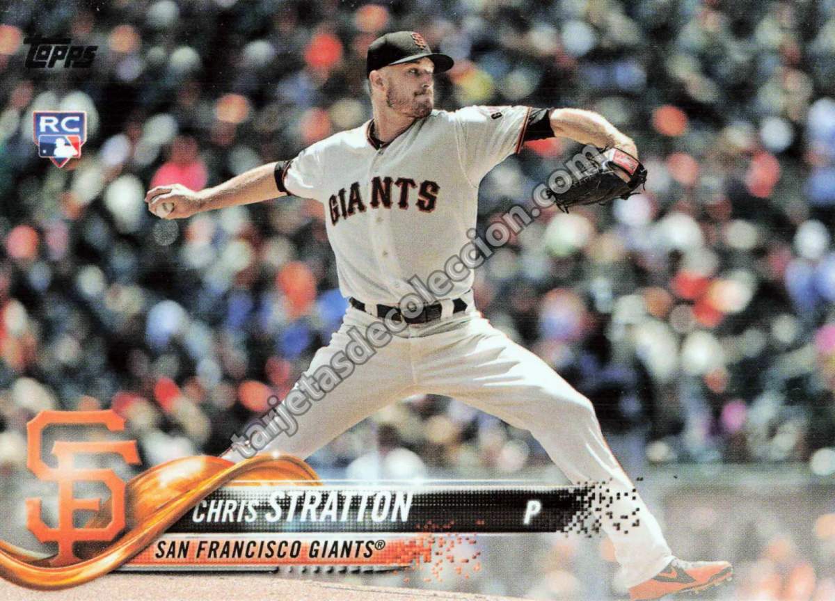 2018 Topps Update Series Chris Stratton #US257 (San Francisco Giants)